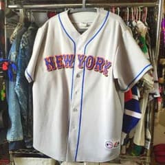 majestic newyork mets BBシャツ メッツのサムネイル