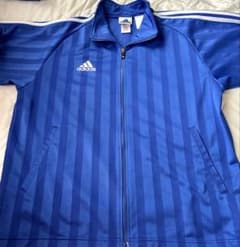 adidas ジャージ トラックジャケット 青日本製のサムネイル