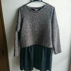 授乳服 マタニティワンピースLのサムネイル