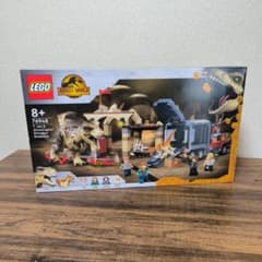 新品未開封 レゴ 76948 恐竜 T-レックスとアトロキラプトルの大脱走