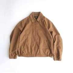 Gary Player 00s ピーチスキン ジップアップジャケット 茶 L|mercari 