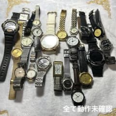 時計まとめ22個 動作未確認 全てジャンク出品 - メルカリ