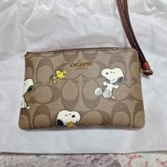 COACH スヌーピー ポーチ