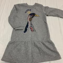 モロ　鳥柄　刺繍　ワンピースのサムネイル