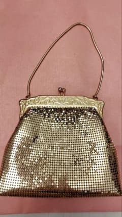 ゴールド パーティバッグ レトロ 美品のサムネイル