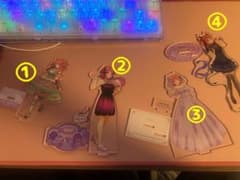 五等分の花嫁 中野二乃 アクリルスタンドセットのサムネイル