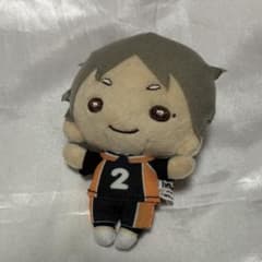 ハイキュー 菅原孝支 にとたん ボールチェーン付ぬいぐるみ - メルカリ