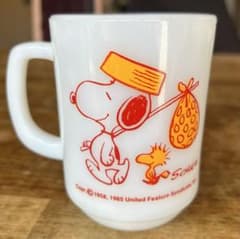 ファイヤーキング スヌーピー＆ウッドストック ヴィンテージマグ 2点セット ファイヤーキング スヌーピー＆ウッドストック ヴィンテージマグ