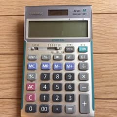 CASIO学校用電卓 AZ-26Ｓのサムネイル
