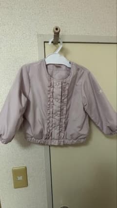 90センチpetit main フリルジャケット 薄いピンクのサムネイル