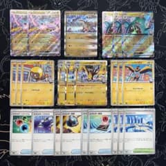 タケルライコex ナンジャモのハラバリーex デッキパーツ - メルカリ