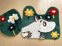 ムーミン　トイレマット　2つセット☆のサムネイル