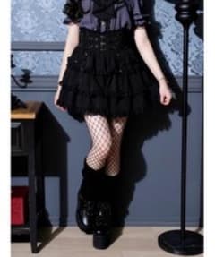 NOÉMIE ベルト付きフリルミニスカート ブラックのサムネイル