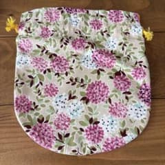 手作り巾着 花柄のサムネイル