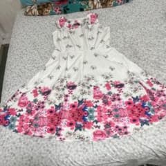 フラワープリント ワンピースのサムネイル