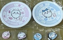 ちいかわ　くら寿司　寿司皿　ちいかわハチワレ2枚セットのサムネイル