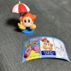 星のカービィ　チョコエッグ　ワドルディ　パラソル　③のサムネイル
