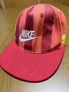 NIKE ナイキ archive キッズ キャップ 帽子4-7歳 赤Y2K