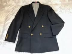 美品▪️Burberry ブラック ダブルブレストジャケットのサムネイル