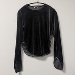 H beauty&amp;youth ベロアトップス H BEAUTY&YOUTH UNITED ARROWS（エイチビューティーアンドユース