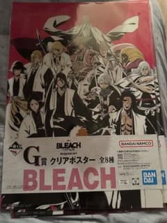 이치 반 복권 BLEACH G 상 클리어 포스터 집합