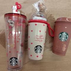 新品・未使用】スターバックス バレンタイン 4個セット タンブラー 【新品・未使用】スターバックスバレンタイン４個セットタンブラーマスコット
