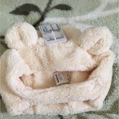 【新品未使用】くま耳 帽子のサムネイル