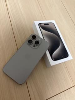 iPhone 15 Pro 128GB 내츄럴 티타늄 최대 용량 83%