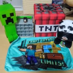 本日限定！値下げマイクラ　TNTスツール　フィギュアコレクションBOX