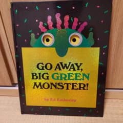 GO AWAY, BIG GGREEN MMONSTER!  ハロウィン英語絵本のサムネイル