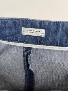 ZARA WOMAN デニムパンツ ワイドパンツ
