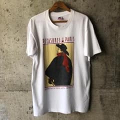 GG390 90s ボストン美術館 フランス ベルエポック アート Tシャツ