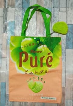＊＊퓨레구미 Pure 구미 무스카트 맛 토트 백 어뮤즈 경품
