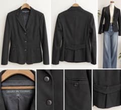 RALPH LAUREN テーラードジャケット ブラック 5f