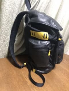 コーチ COACH★バックパック F72018★ ブラック イエローのサムネイル