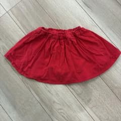 Samansa Mos2 Lagom コーデュロイ スカート パンツ 赤 Sのサムネイル