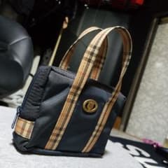 Burberrysバーバリー　ビンテージノバチェック　ミニバッグ　ミニポーチのサムネイル