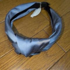 最終値下-MON TRESOR カチューシャ ヘアバンド ブルーのサムネイル