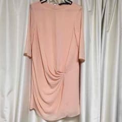 【zara】上品 ワンピース ピンク【美品】のサムネイル