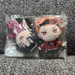 ツイステ ミニミニぬいぐるみ くつろぎマイルーム エース・デュース 2種セットのサムネイル
