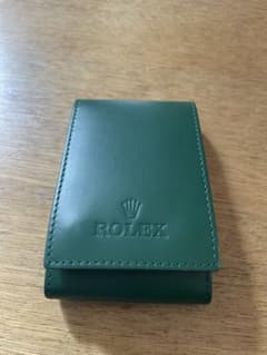 ROLEX ロレックス 時計　携帯用ケース グリーンのサムネイル