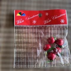 クリスマスオーナメント 赤い実 飾り
