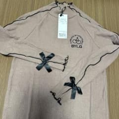 by LOVEiT ベロアテレコハイネックロングTシャツ 140のサムネイル