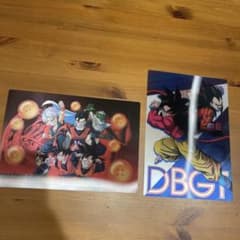 ドラゴンボールZ & DBGT ホロカード2枚セット 美品 角度で色変化
