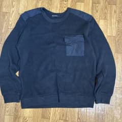 UNITED ARROWS GLR クルーネック スウェット ネイビーのサムネイル