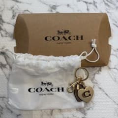 COACH ハート キー リング・シグネチャー キャンバスのサムネイル