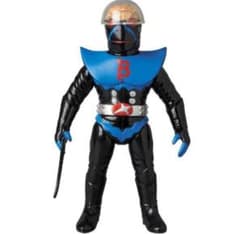 メディコム・トイ 東映レトロソフビコレクション キカイダー01 ブルー