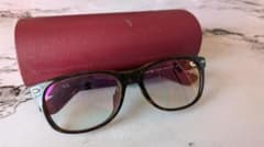 美品　レイバンWAYFARERウェイファーラRB2132-F 度入りケース付き
