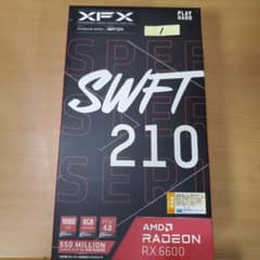 ①XFXSpeedster SWFT210Radeon RX6600ジャンク扱い - メルカリ