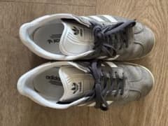 ☆彡様専用adidas スエード スニーカー グレー/ホワイトのサムネイル